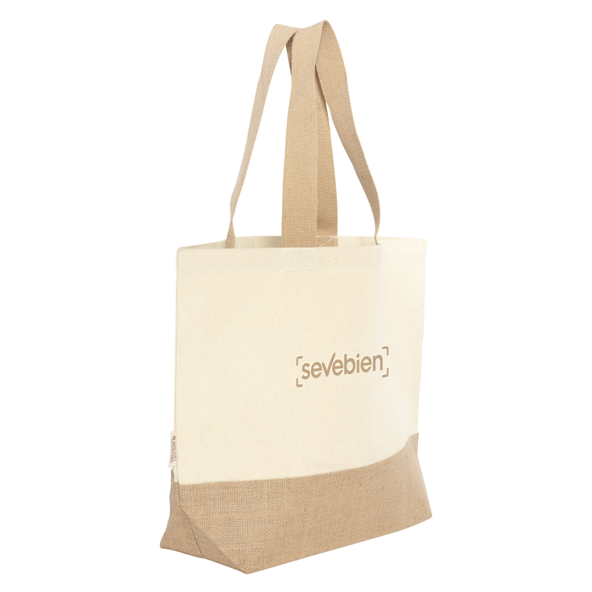 Bolsa de algodón y yute 