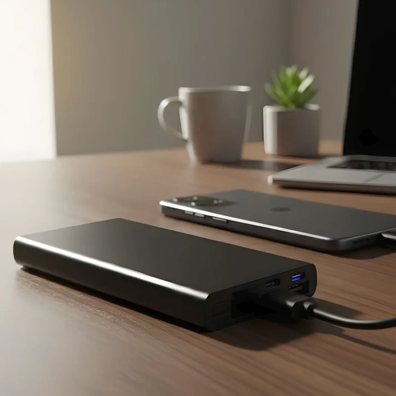 Power Bank 10000 mAh Aluminio Reciclado