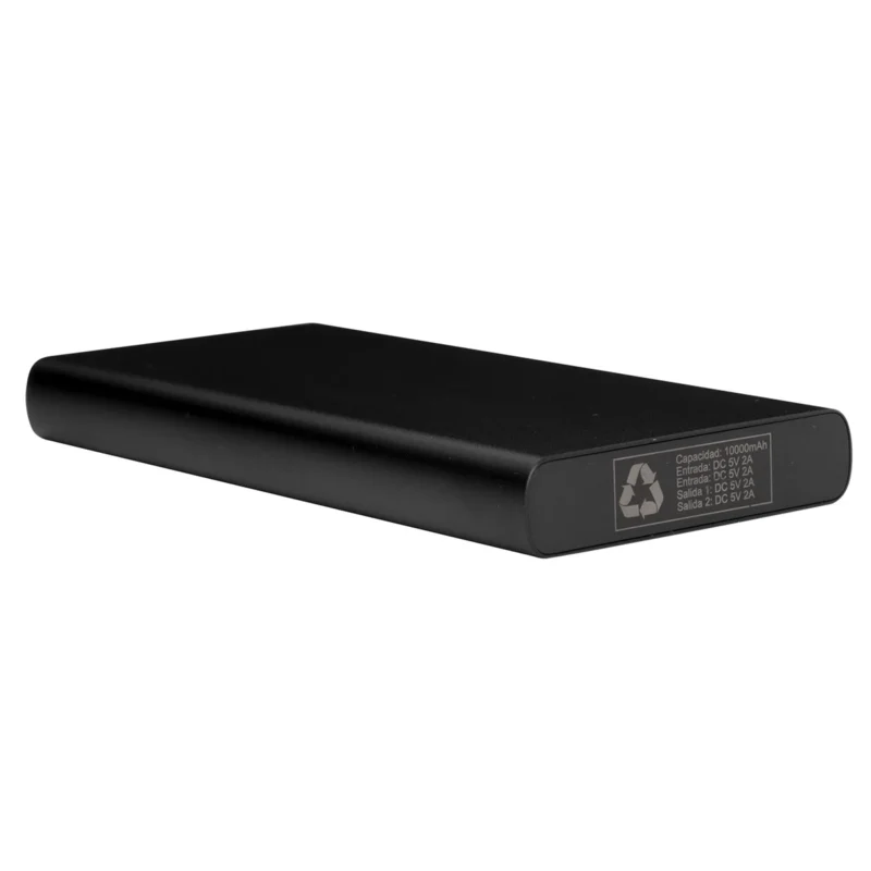 Power Bank 10000 mAh Aluminio Reciclado