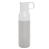 Botella térmica con dos tapas 