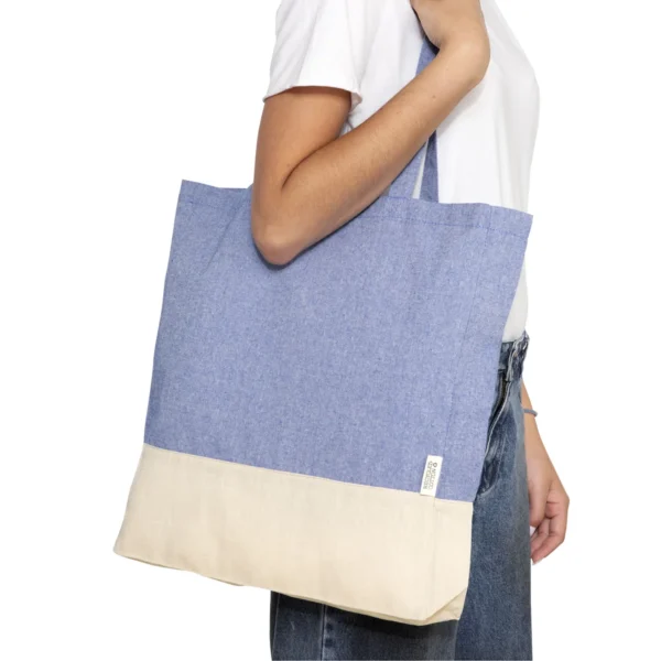 Bolsa Algodón Reciclado 38 x 42 x 8 / 120 grs.
