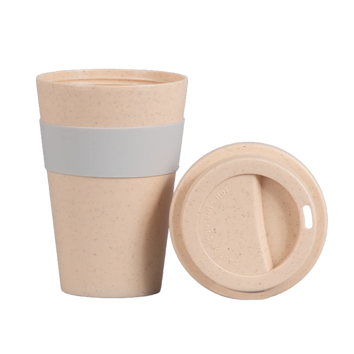 Mug Fibra Trigo 355 cc.