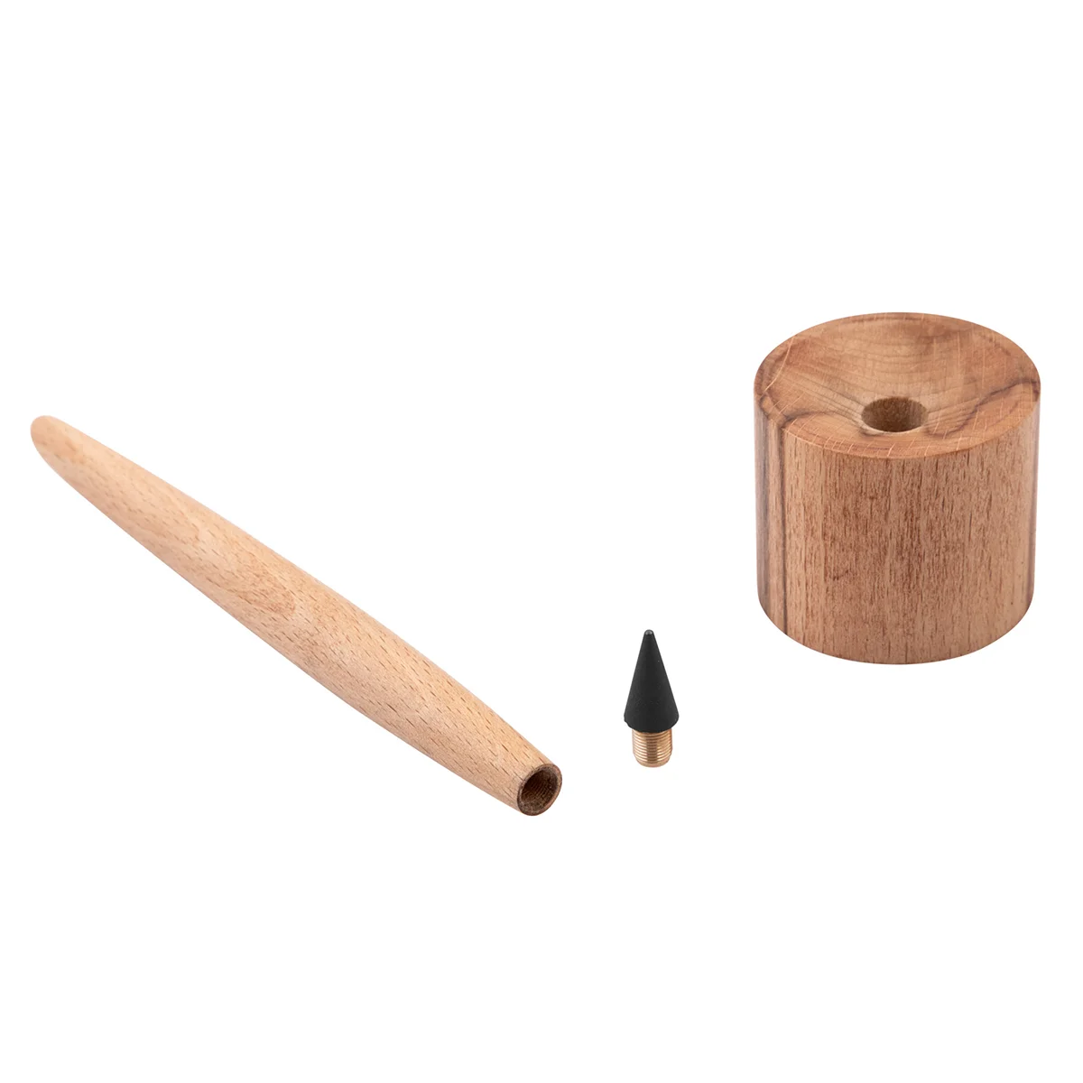 Lápiz Eterno Madera Con Base