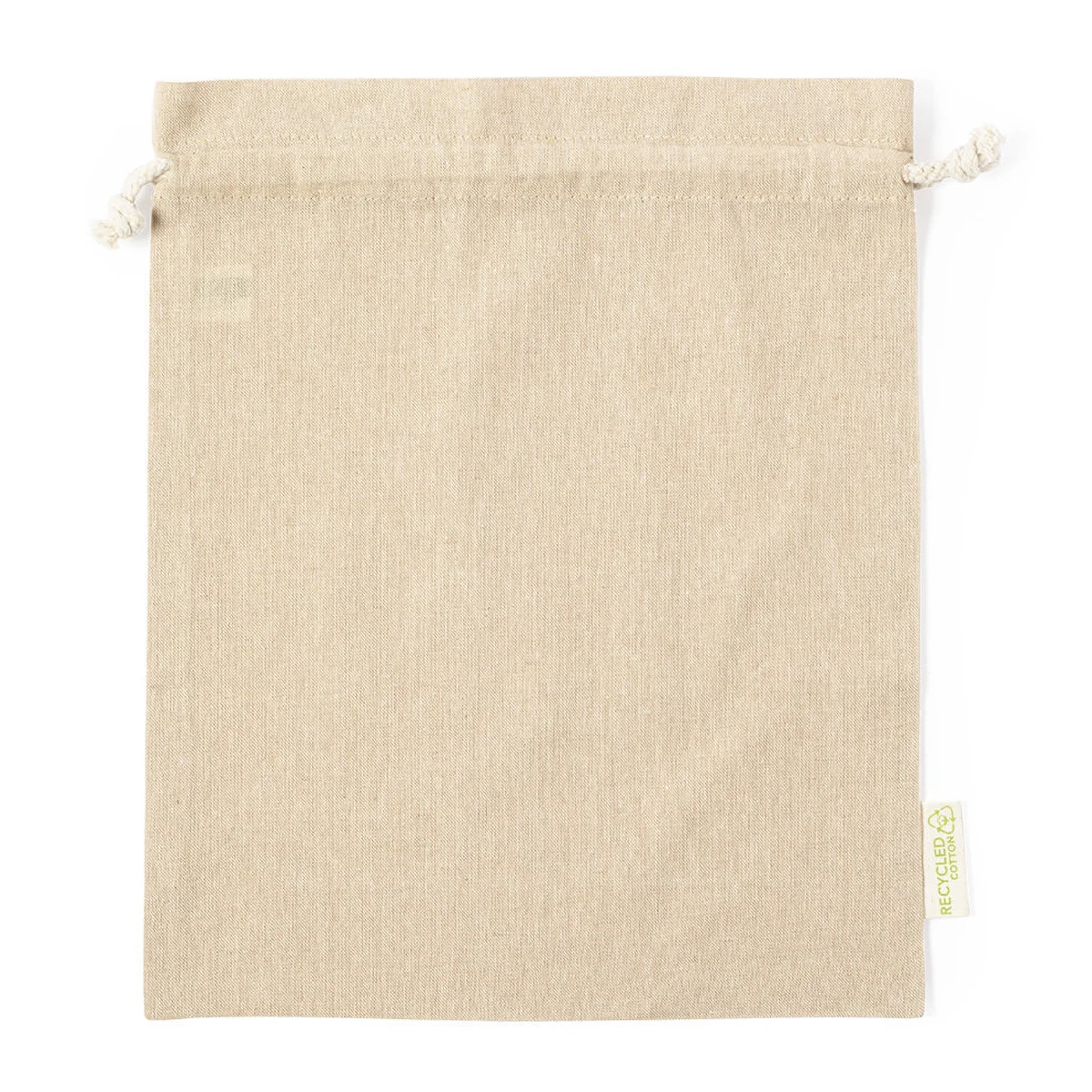 Saco Algodón Reciclado 25 x 30 / 120 grs.