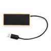 Puerto USB 2.0 Bambú / Iluminado