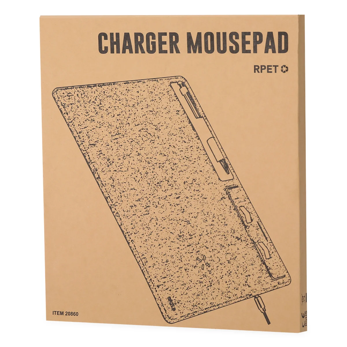 Pad Mouse Cargador RPET 