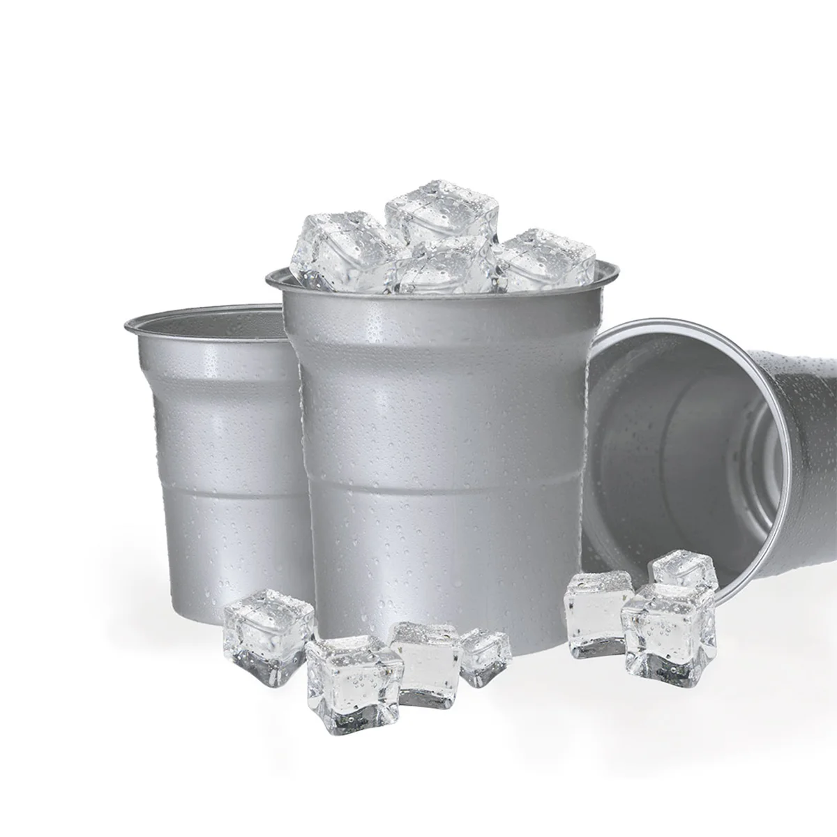Vaso Aluminio Reciclado 500 cc.