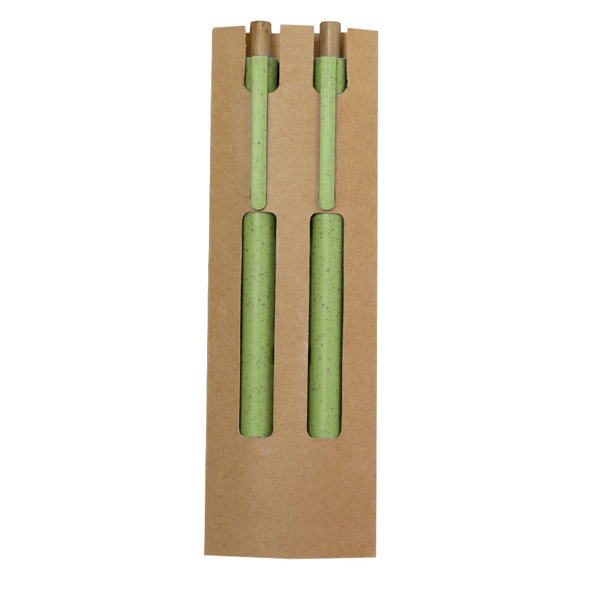 Set Bolígrafo Lápiz Eterno Fibra de Trigo
