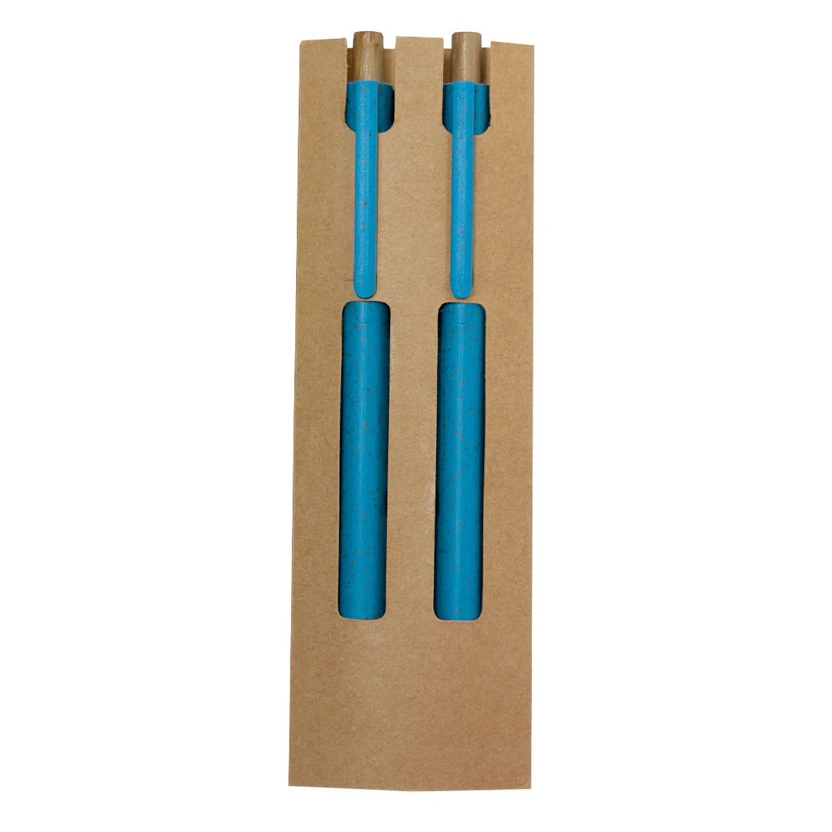 Set Bolígrafo Lápiz Eterno Fibra de Trigo