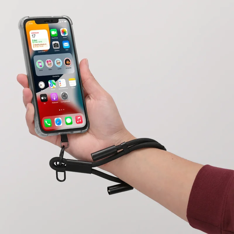 Cable Cargador con Soporte Celular