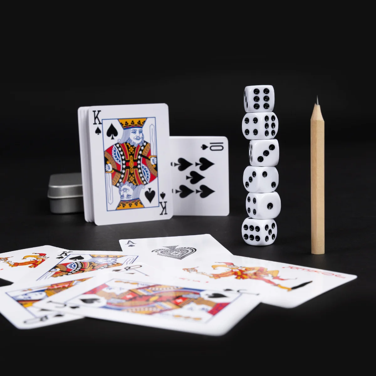 Set Naipes y Dados
