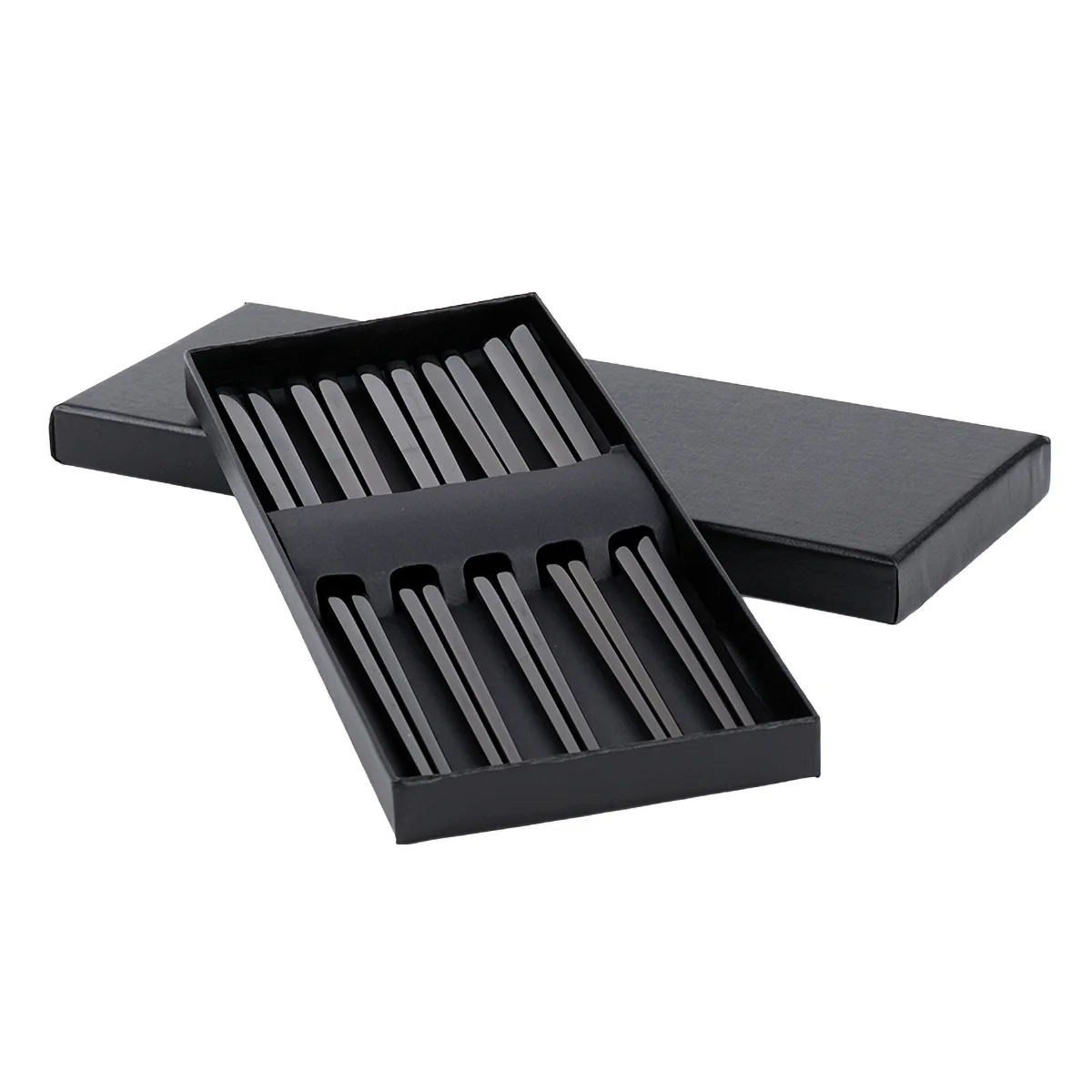 Set Palitos Chinos Acero Inoxidable